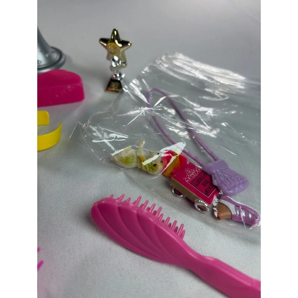 Bratz Barbie Doll Accessories Hair Brushes Guitar Purse Trophy More